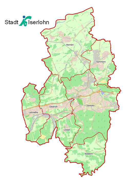 iserlohn stadtuebersicht