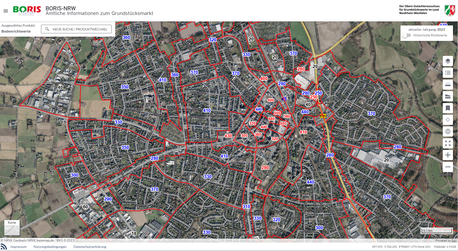 BORIS NRW 2023